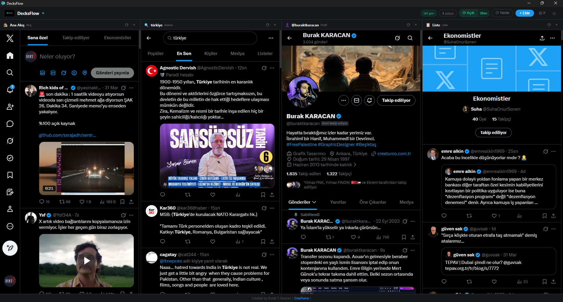 Çoklu Sütun Görünümü